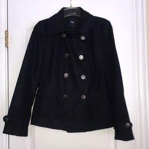 GAP navy peacoat, Size S
